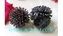 Bali Bead Rings Handmade
